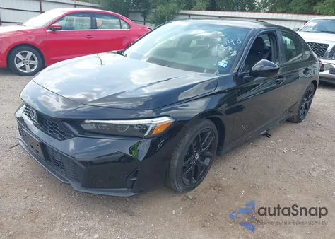 2025 Honda Civic Sport from USA, damaged, VIN 2HGFE2F52SH599686